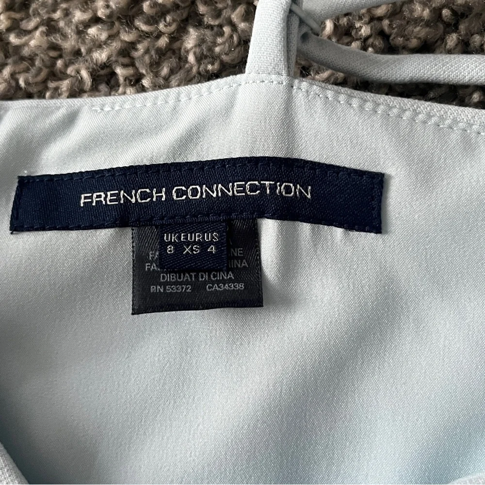 French Connection Light Blue Mini Dress - Picture 7 of 8